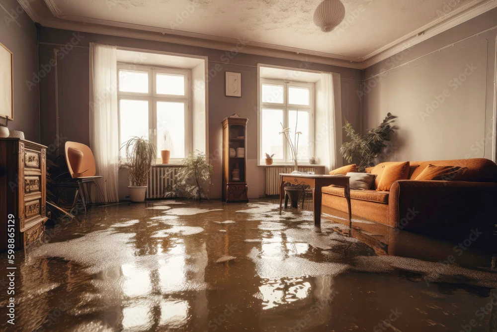 Water Damage Restoration image from the existing Mold, M.D. website